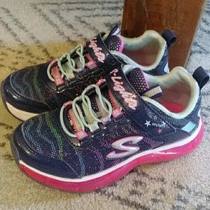 EUC Sketchers S-Lights little kid size 11